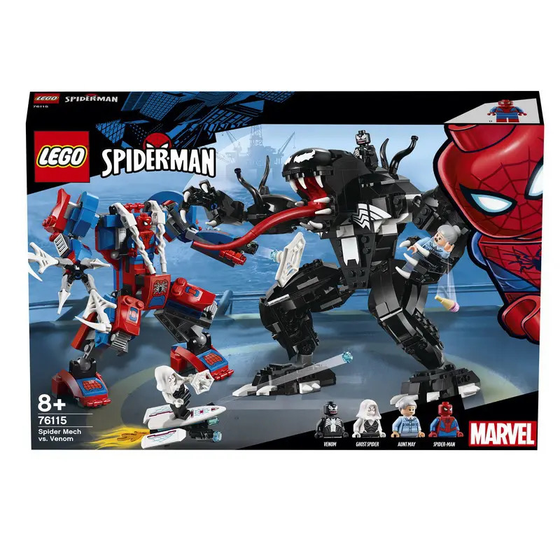 Конструктор LEGO Super Heroes Человек-паук против Венома