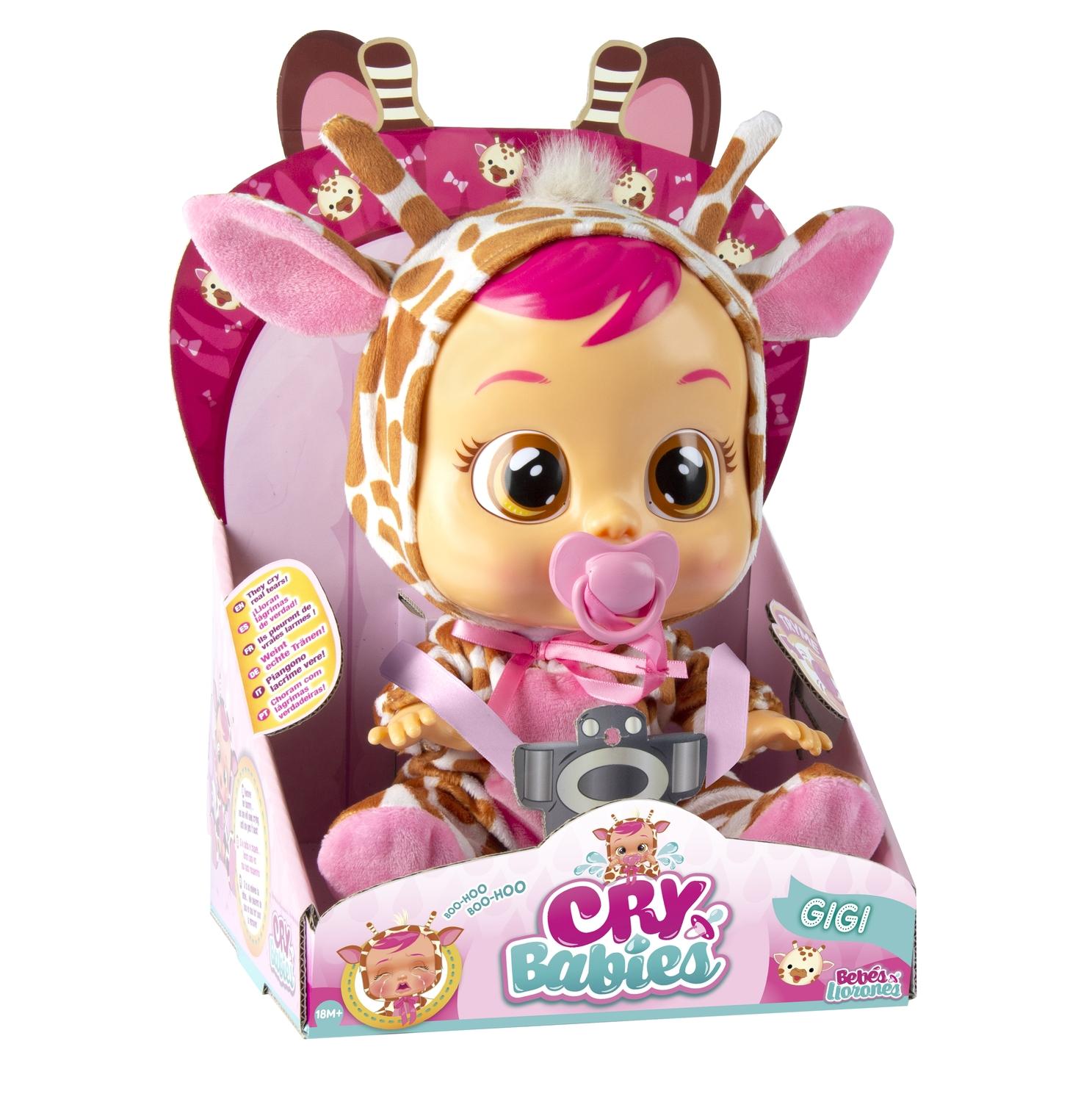 Imc toys. IMC Toys Cry Babies Gigi 90194 кукла. Куклы Cry Babies Жираф. Кукла IMC Toys Cry Babies tutti Frutti, Mori.