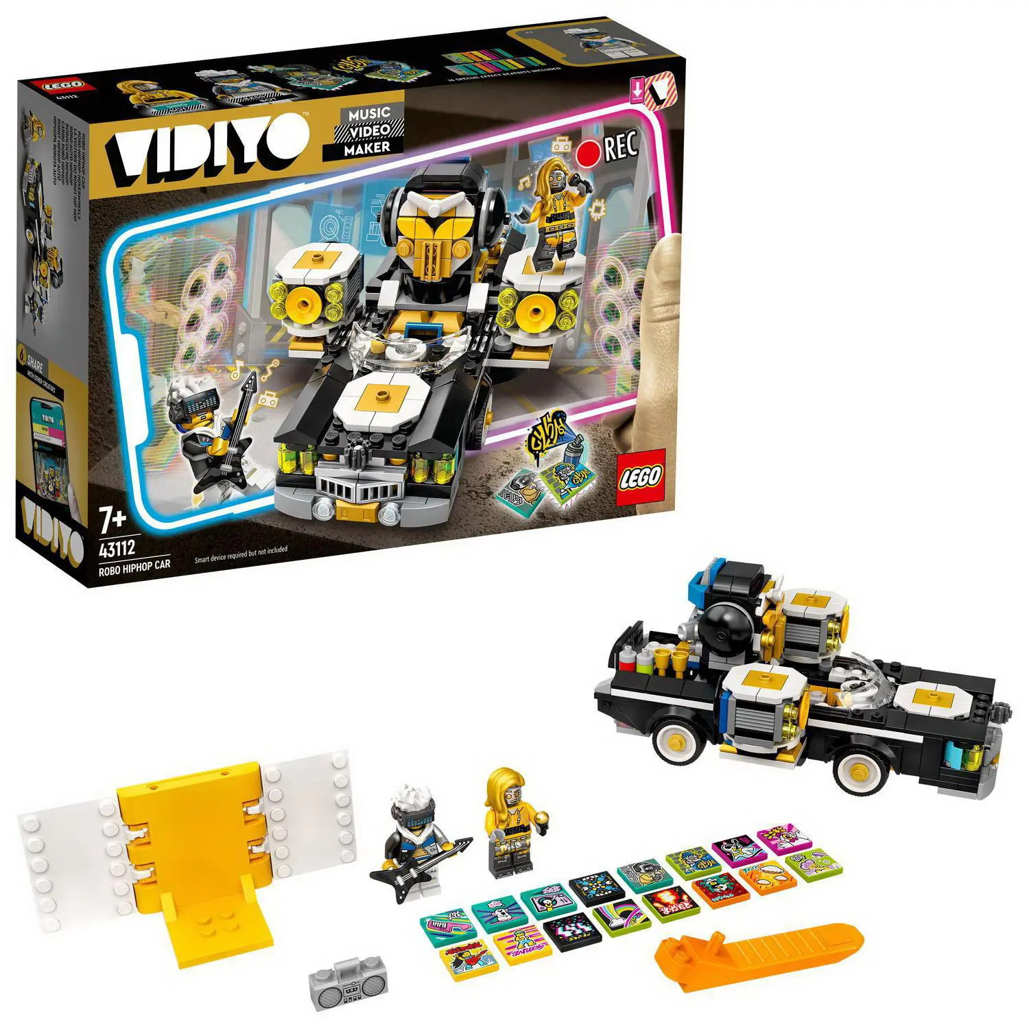 Конструктор LEGO VIDIYO Robo HipHop Car (Машина Хип-Хоп Робота)